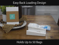 Load and play video in Gallery viewer, Magnetic Breastmilk Bag Holder/Organizer
